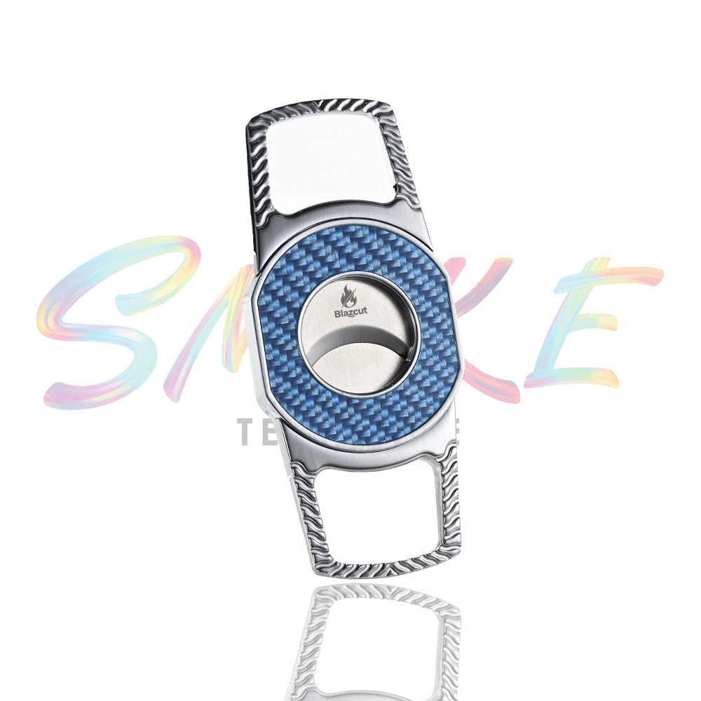 Blazcut Carbon Fiber Cigar Cutter FF133C - Smoke Tech One LLC