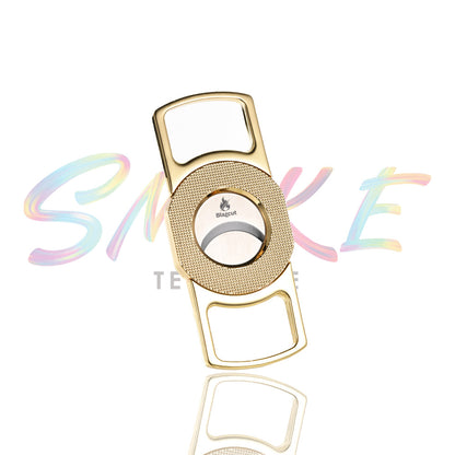 Blazcut Textured Double Blade Cigar Cutter FF133M - Smoke Tech One LLC