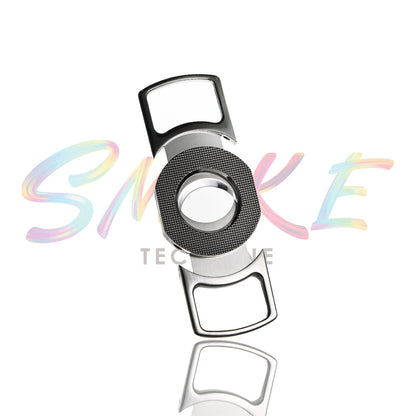 Blazcut Textured Double Blade Cigar Cutter FF133M - Smoke Tech One LLC