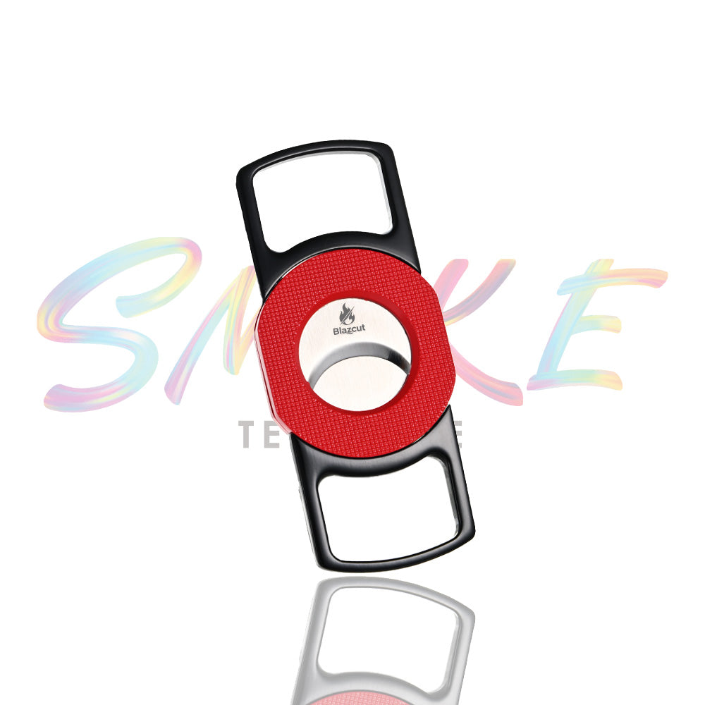Blazcut Textured Double Blade Cigar Cutter FF133M - Smoke Tech One LLC