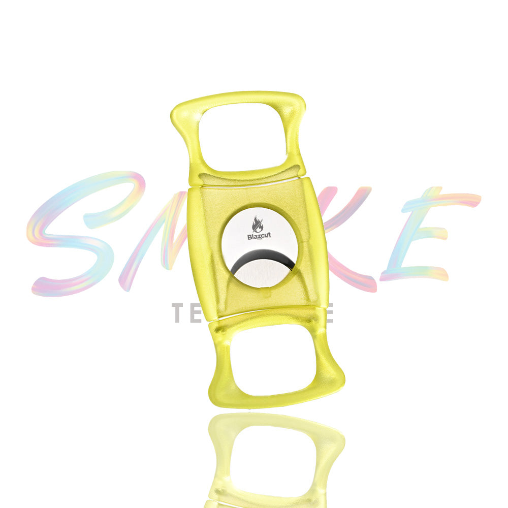 Blazcut Translucent Frosted Cigar Cutter FF185A - Smoke Tech One LLC