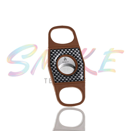 Blazcut Checkered Pattern Cigar Cutter FF189VB - Smoke Tech One LLC