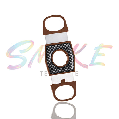 Blazcut Checkered Pattern Cigar Cutter FF189VB - Smoke Tech One LLC