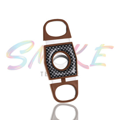 Blazcut Checkered Pattern Cigar Cutter FF189VB - Smoke Tech One LLC
