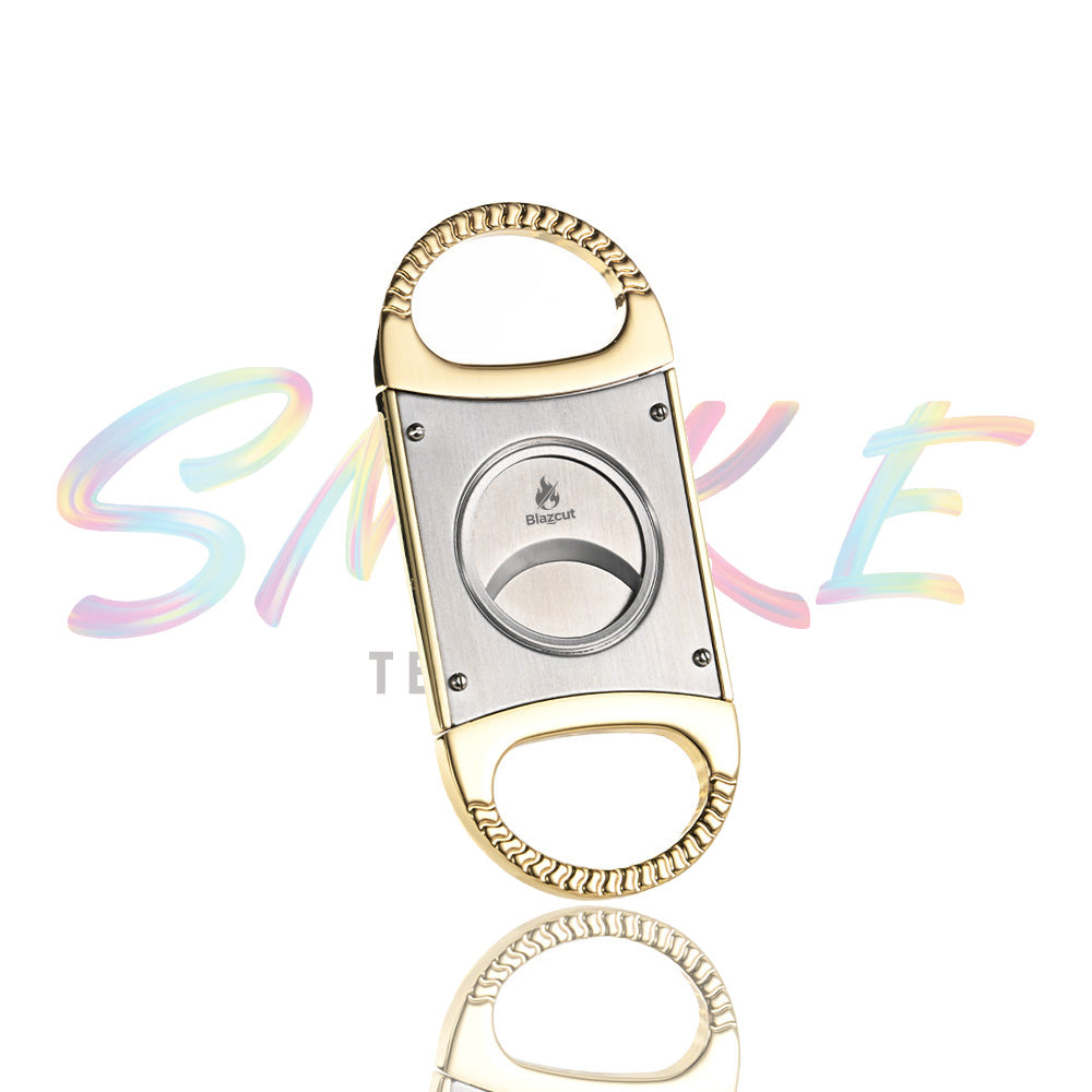 Blazcut Wave-Edged Handle Cigar Cutter FF350JJ - Smoke Tech One LLC