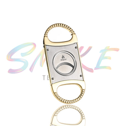 Blazcut Wave-Edged Handle Cigar Cutter FF350JJ - Smoke Tech One LLC