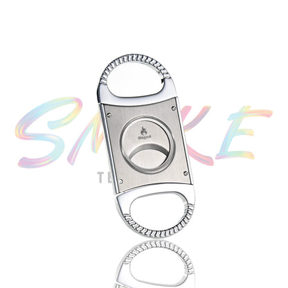 Blazcut Wave-Edged Handle Cigar Cutter FF350JJ - Smoke Tech One LLC