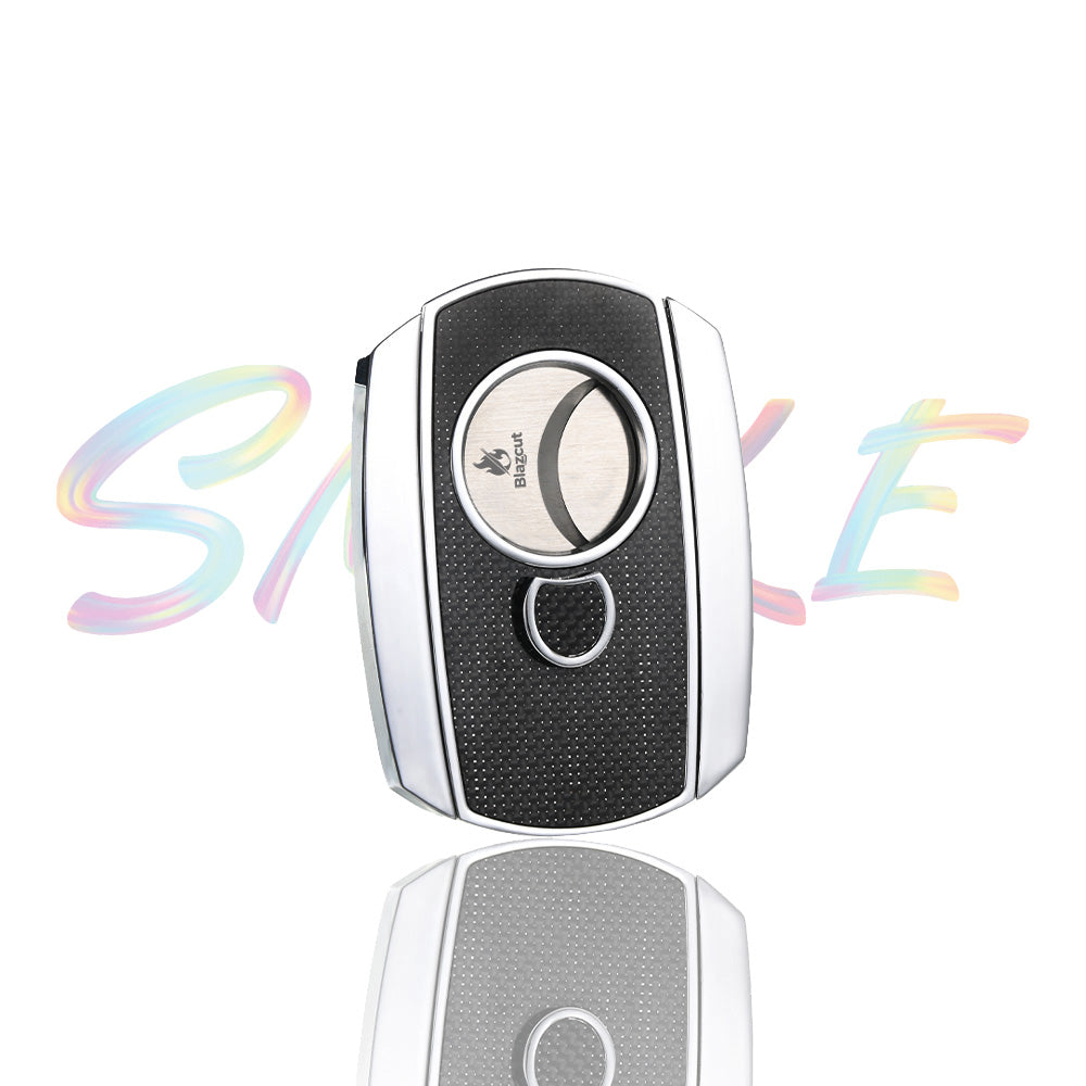 Blazcut Woven Texture Cigar Cutter FF785 - Smoke Tech One LLC