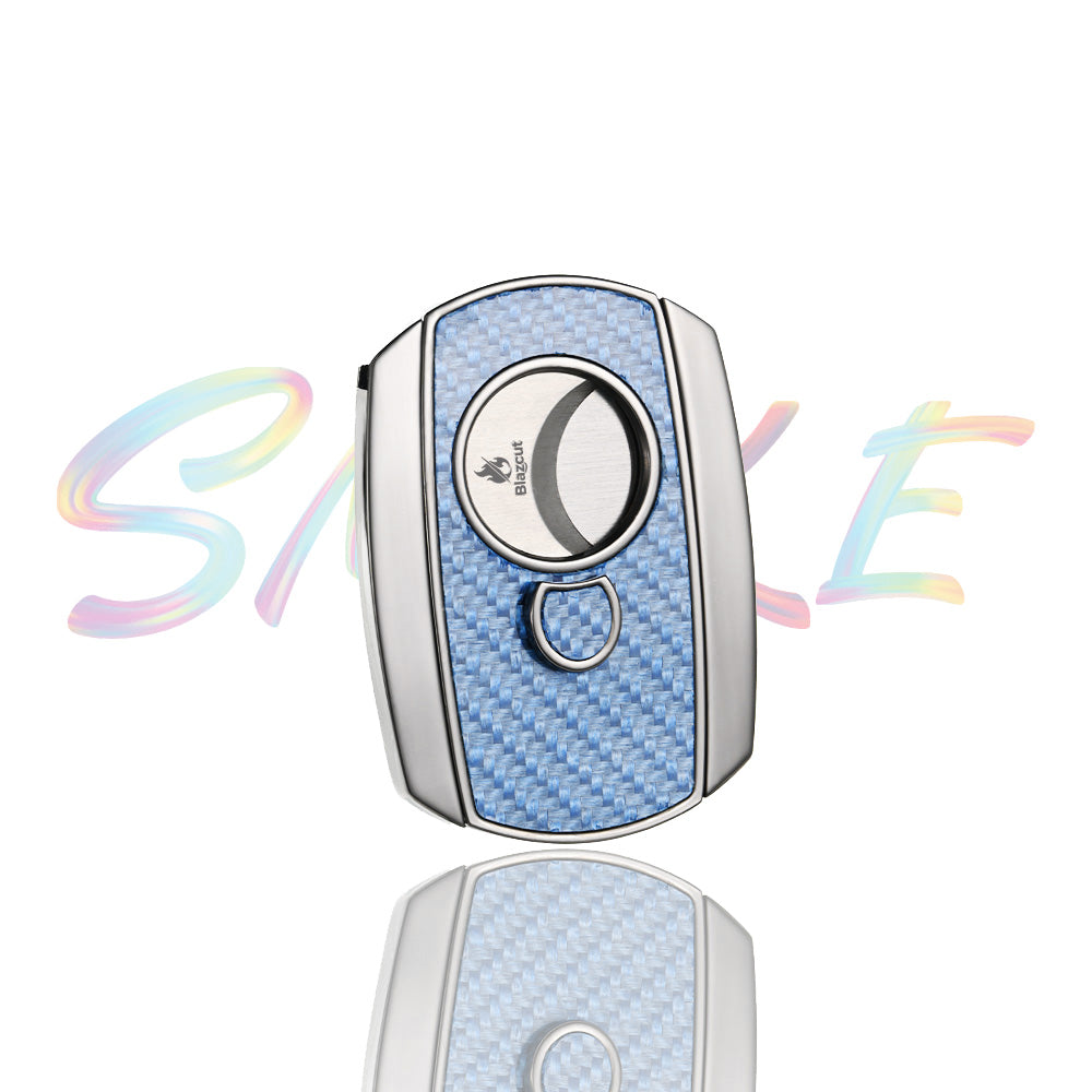 Blazcut Woven Texture Cigar Cutter FF785 - Smoke Tech One LLC