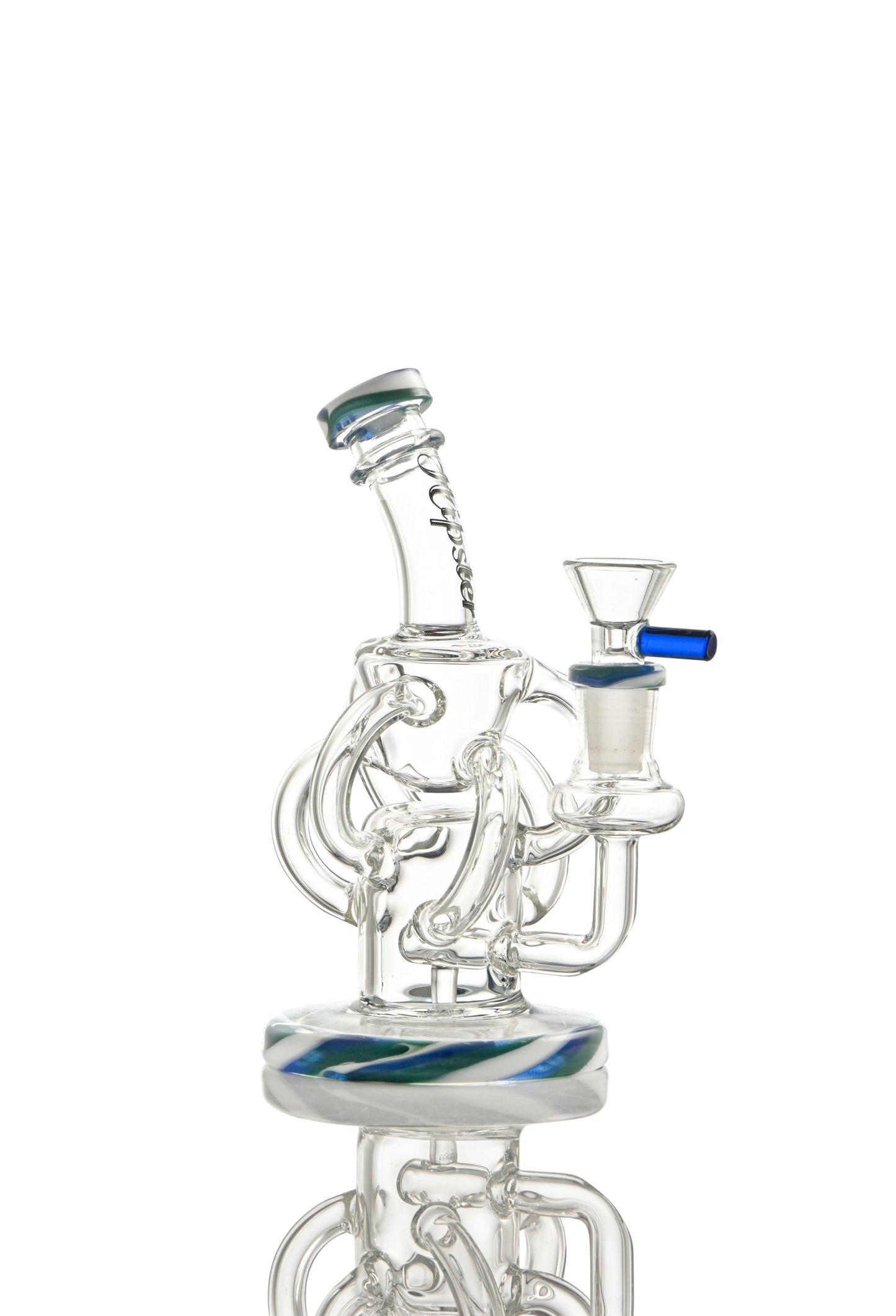 Hipster 6.7-inch glass water pipe FS014