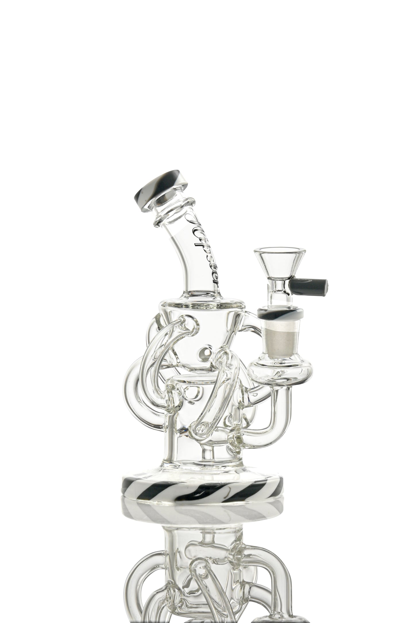 Hipster 6.7-inch glass water pipe FS014