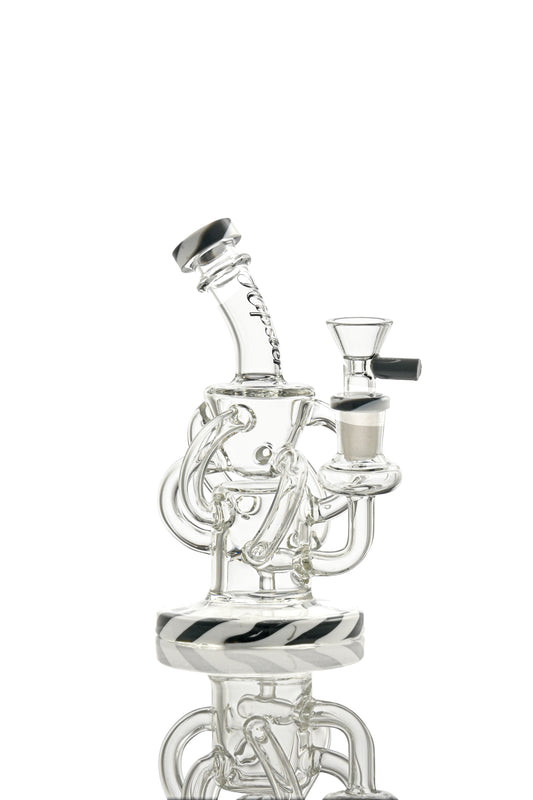 Hipster 6.7-inch glass water pipe FS014