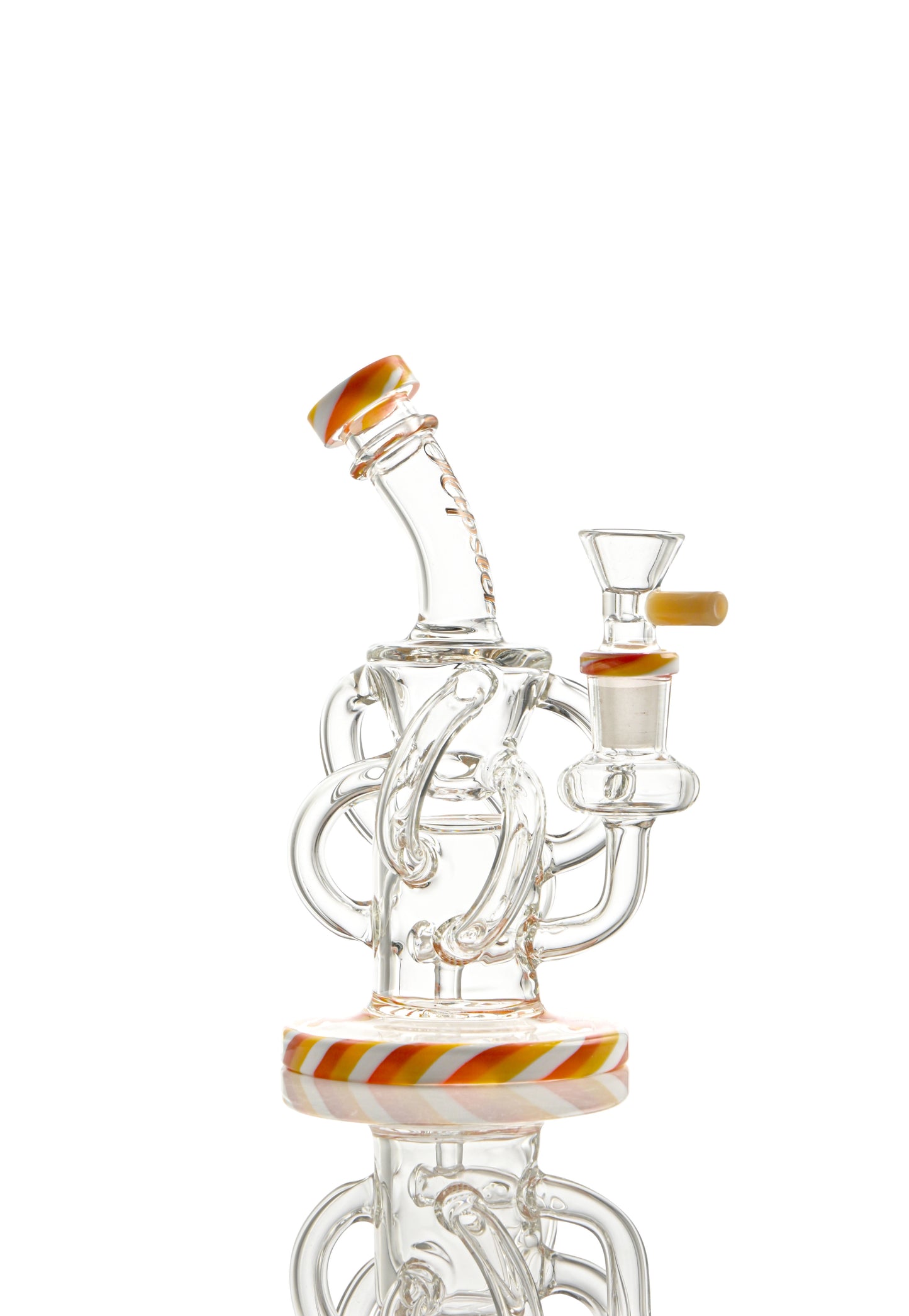 Hipster 6.7-inch glass water pipe FS014