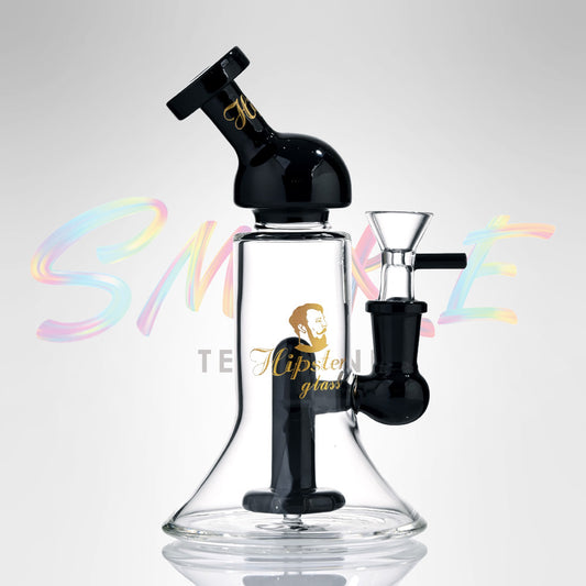Hipster 7 inch Beaker Glass Water Pipe – Borosilicate Glass (FS042) - Smoke Tech One LLC