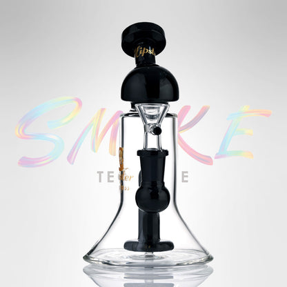 Hipster 7 inch Beaker Glass Water Pipe – Borosilicate Glass (FS042) - Smoke Tech One LLC