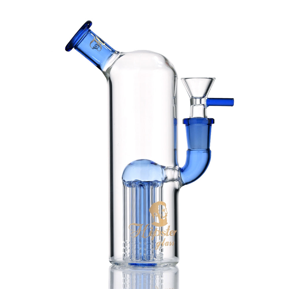 Hipster 7 inch Borosilicate Glass Water Pipe – Tree Percolator (FS044)