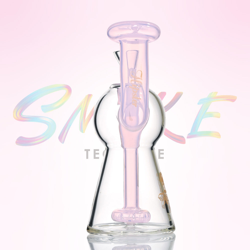 Hipster 7 Inch Bent Neck Water Pipe FS045 - Smoke Tech One LLC