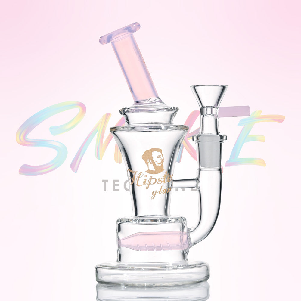 Hipster 7 inch Multi-Stage Glass Water Pipe – FS046 - Smoke Tech One LLC