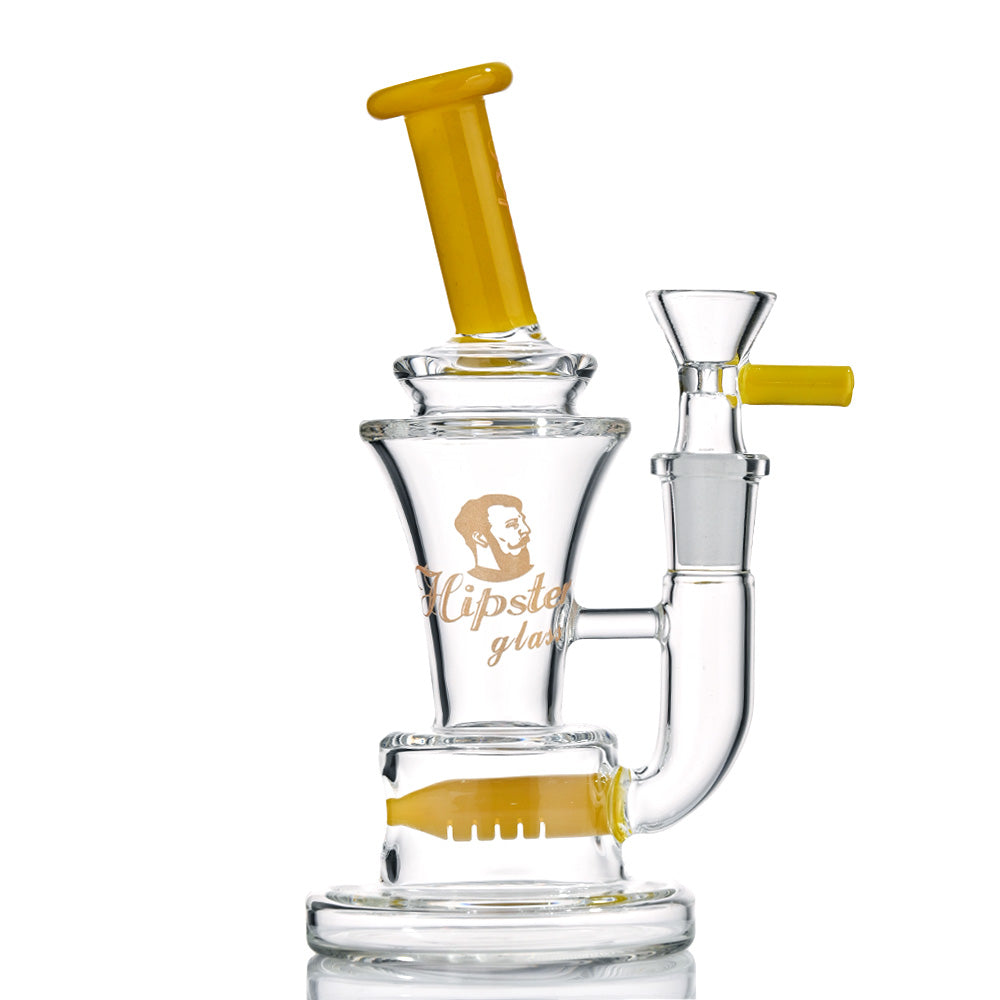 Hipster 7 inch Multi-Stage Glass Water Pipe – FS046