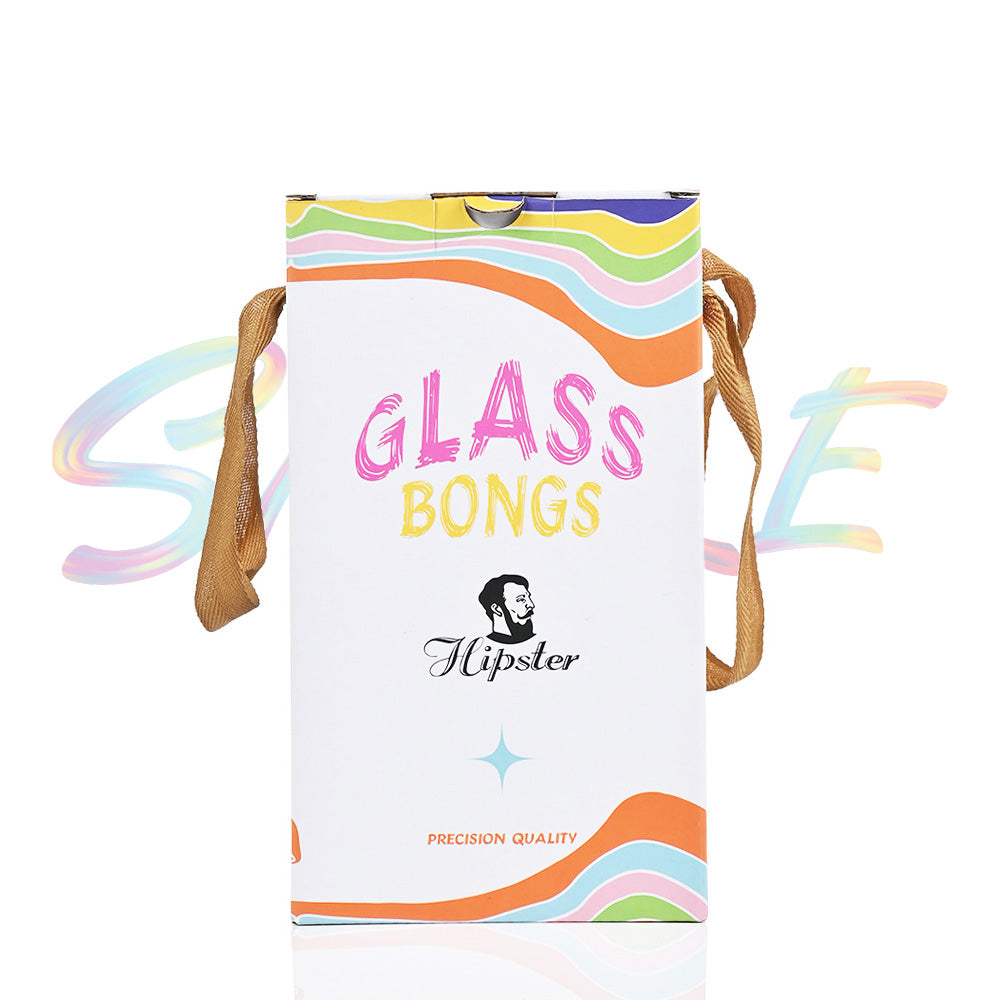 Hipster 7 inch Multi-Stage Glass Water Pipe – FS046 - Smoke Tech One LLC