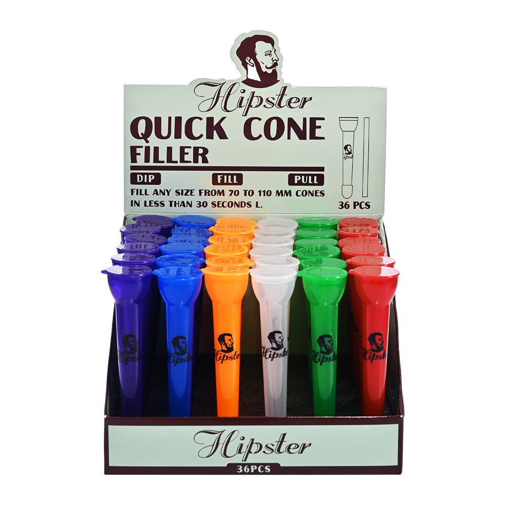 Hipster Quick Cone Filler 4.5" with Packing Stick - FY016