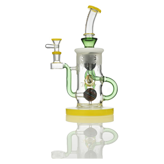 Hipster Alpha Glass rig GQ010 - Smoke Tech One LLC