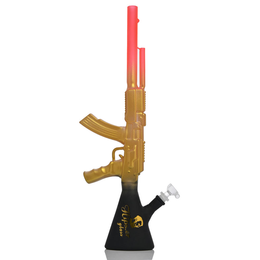 Hipster 19 inch Rifle Glass Water Pipe GS028