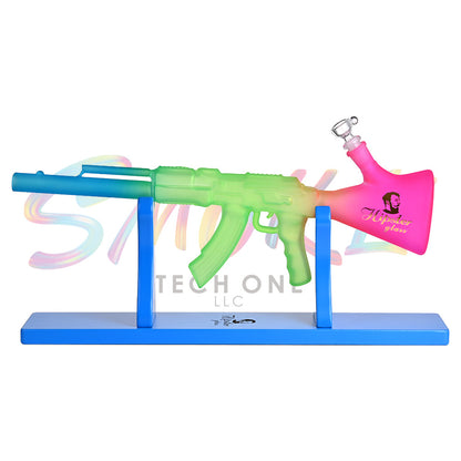 Hipster 19 inch Rifle Glass Water Pipe GS028 - Smoke Tech One LLC