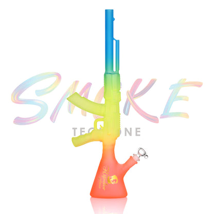 Hipster 19 inch Rifle Glass Water Pipe GS028 - Smoke Tech One LLC
