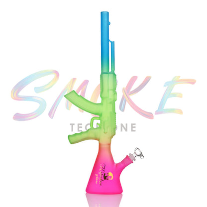 Hipster 19 inch Rifle Glass Water Pipe GS028 - Smoke Tech One LLC