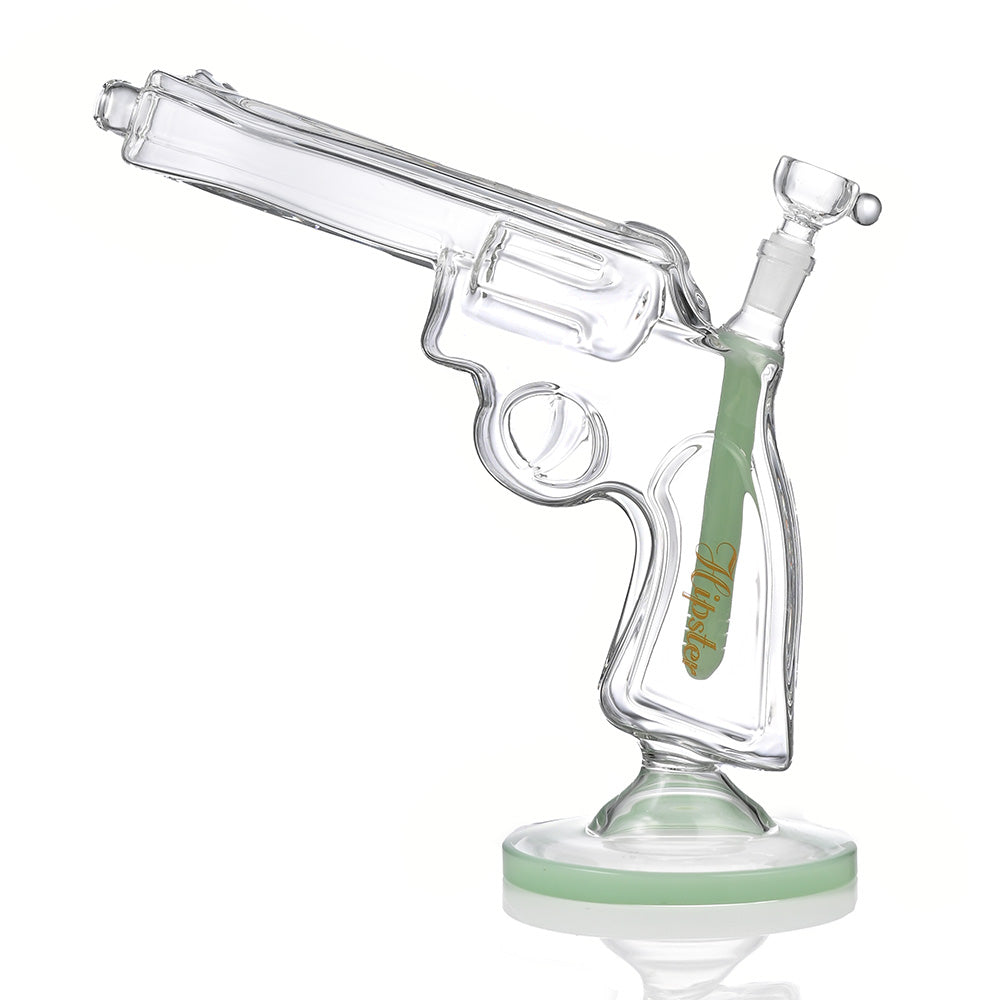 Hipster Glass Gun Bong GS029