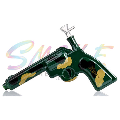 Hipster 10.5 inch Pistol Glass Water Pipe – GS030 - Smoke Tech One LLC