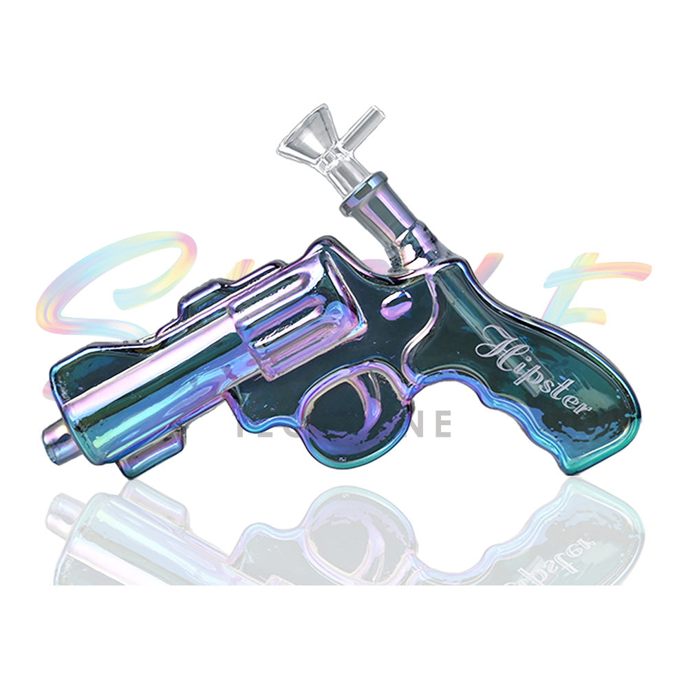 Hipster 7 inch Revolver Glass Water Pipe – GS032 - Smoke Tech One LLC