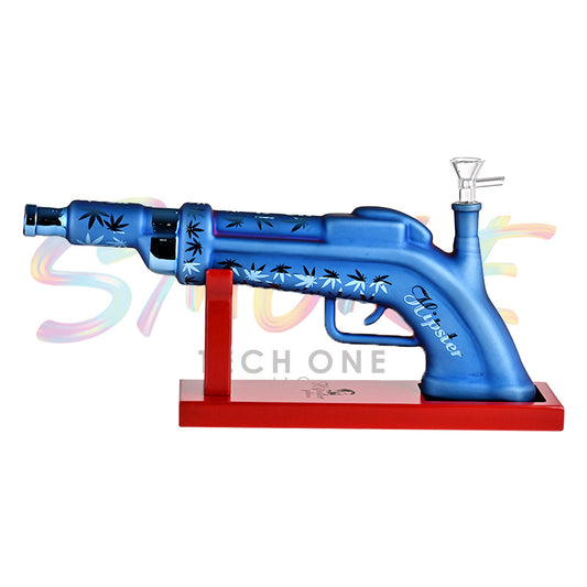 Hipster 13 inch Gun Glass Water Pipe GS035 - Smoke Tech One LLC