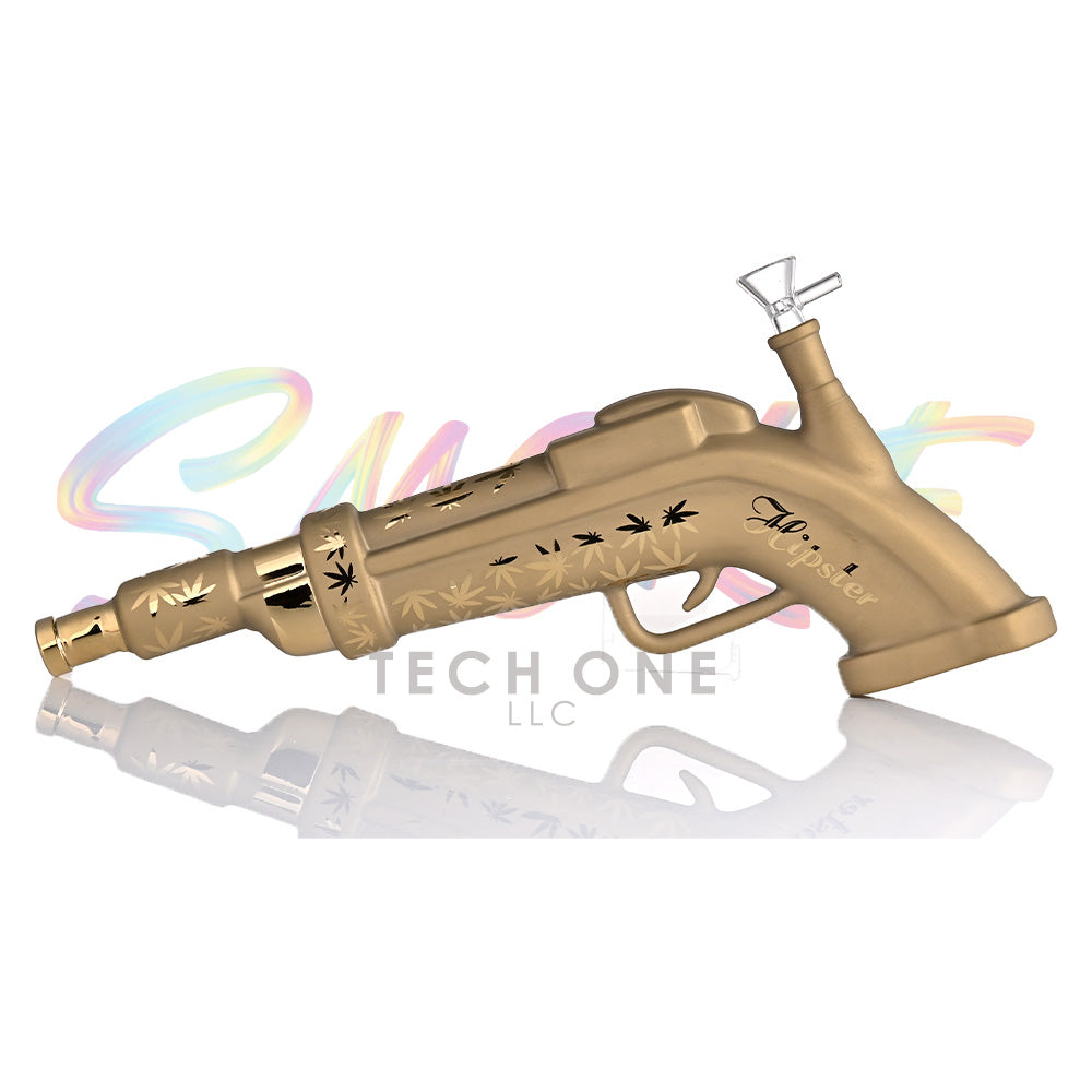 Hipster 13 inch Gun Glass Water Pipe GS035 - Smoke Tech One LLC