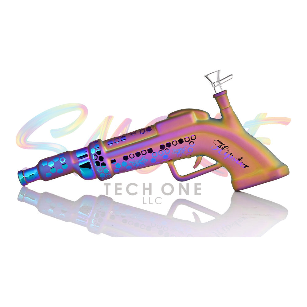 Hipster 13 inch Gun Glass Water Pipe GS035 - Smoke Tech One LLC