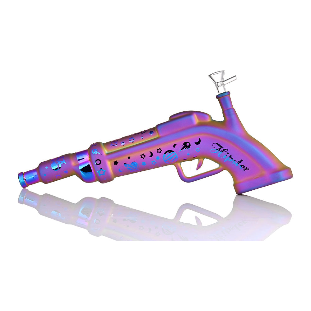 Hipster 13 inch Gun Glass Water Pipe GS035