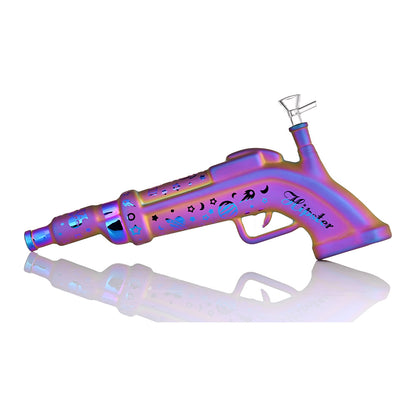 Hipster 13 inch Gun Glass Water Pipe GS035