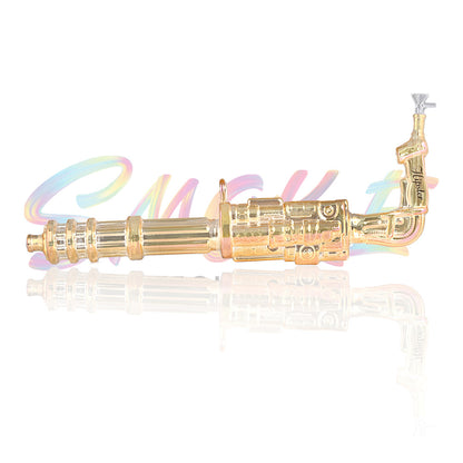 Hipster 24 inch Machine Gun Glass Water Pipe – GS036 - Smoke Tech One LLC