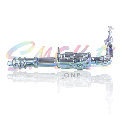Hipster 24 inch Machine Gun Glass Water Pipe – GS036 - Smoke Tech One LLC