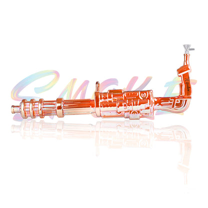 Hipster 24 inch Machine Gun Glass Water Pipe – GS036 - Smoke Tech One LLC