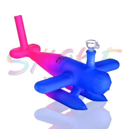 Hipster 11 x 9.5 inch Galaxy Flight Glass Water Pipe GS038 - Smoke Tech One LLC