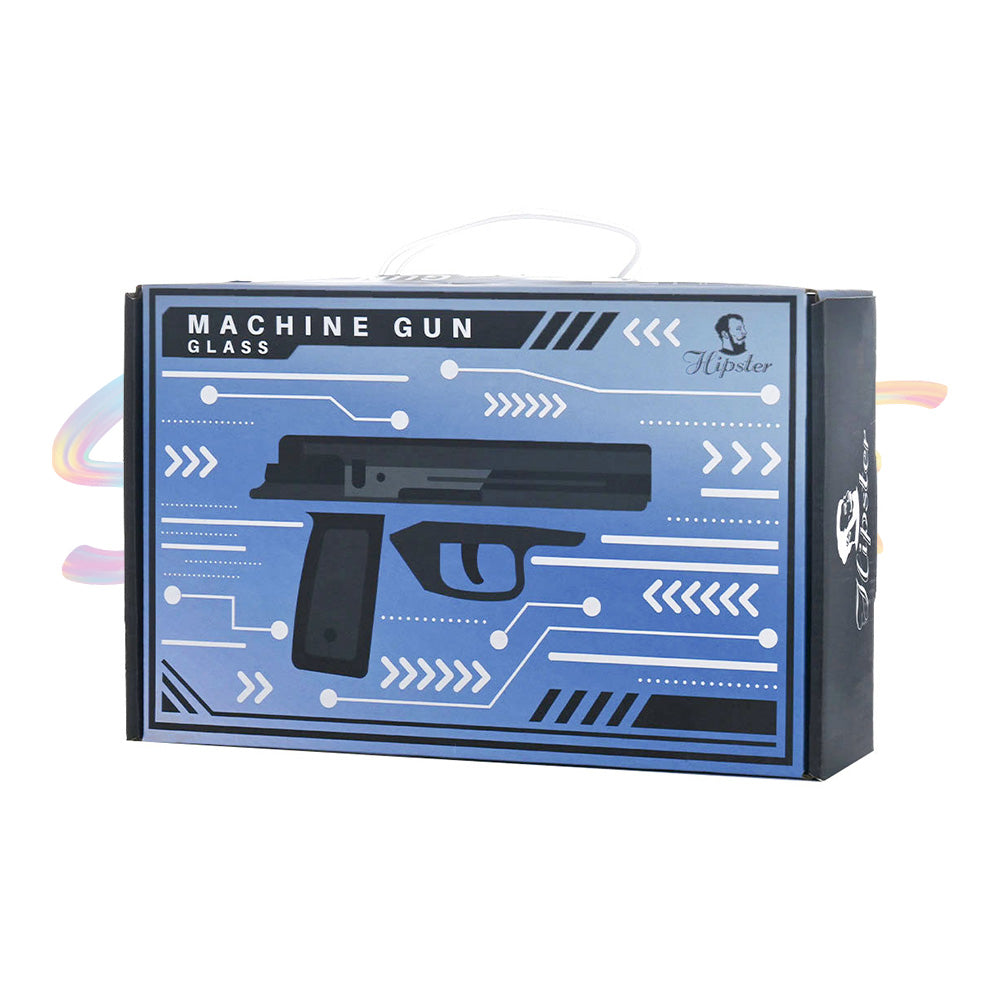 Hipster 10.5 inch Pistol Glass Water Pipe – GS030 - Smoke Tech One LLC