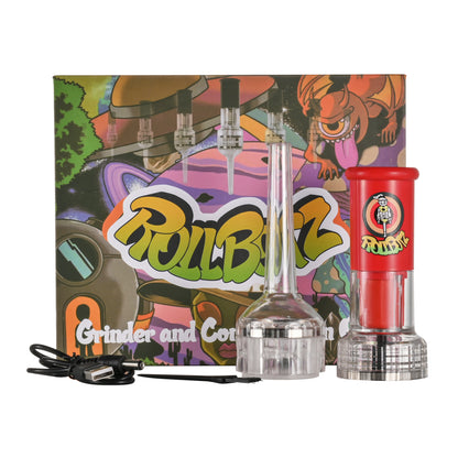 RollBotz Electric Grinder and Cone Filler GT-008BD