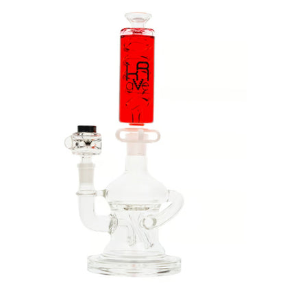 Neon Loop Recycler Bong HK307