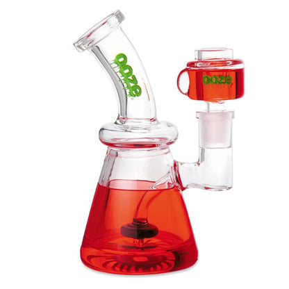 NeonGlow Recycler Water Pipe HK384 - Smoke Tech One LLC