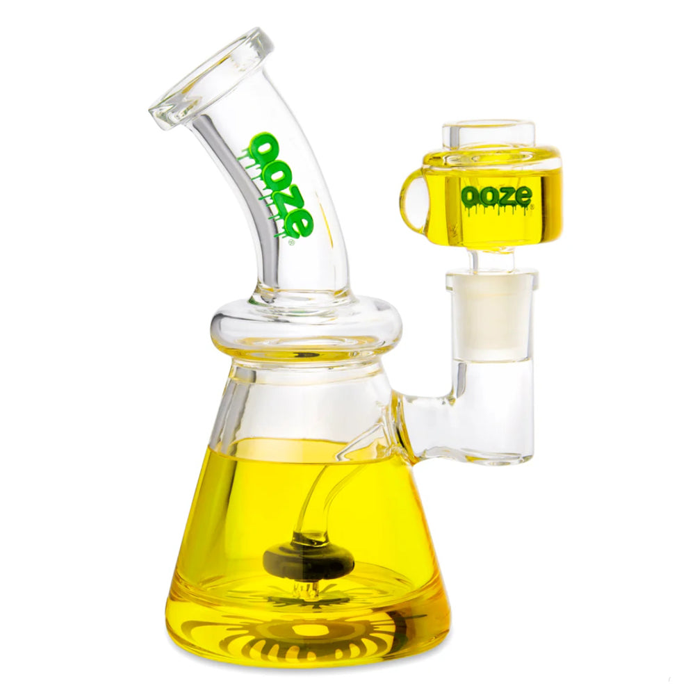 NeonGlow Recycler Water Pipe HK384 - Smoke Tech One LLC