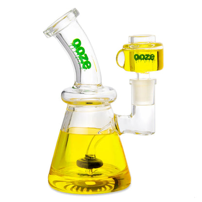 NeonGlow Recycler Water Pipe HK384 - Smoke Tech One LLC