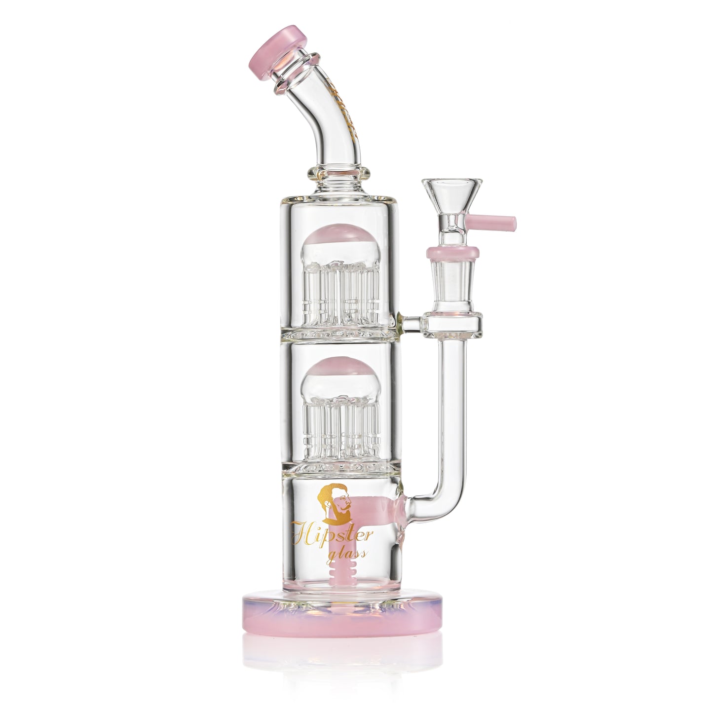 Hipster double-level 10" water pipe HP-032