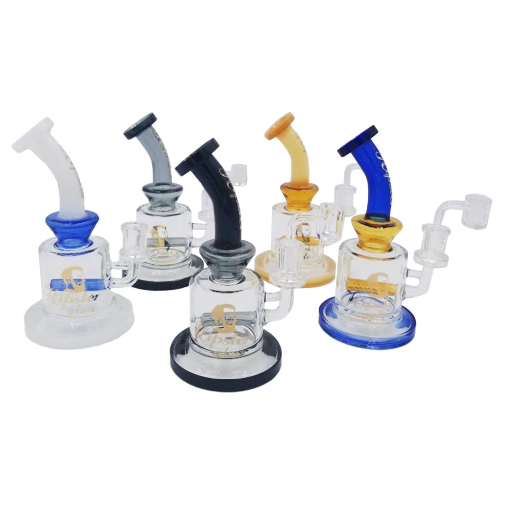 Hipster 8-inch Bubbler Inline Perc HP-007 - Smoke Tech One LLC